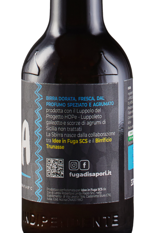 Birra Chiara Sbirra