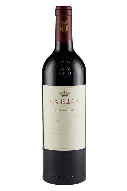 Bolgheri Rosso Superiore Ornellaia La Proporzione Etichetta d'Autore