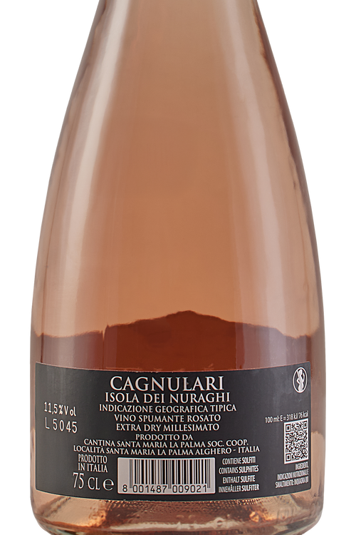 Cagnulari Spumante Rosé Extra Dry Akenta