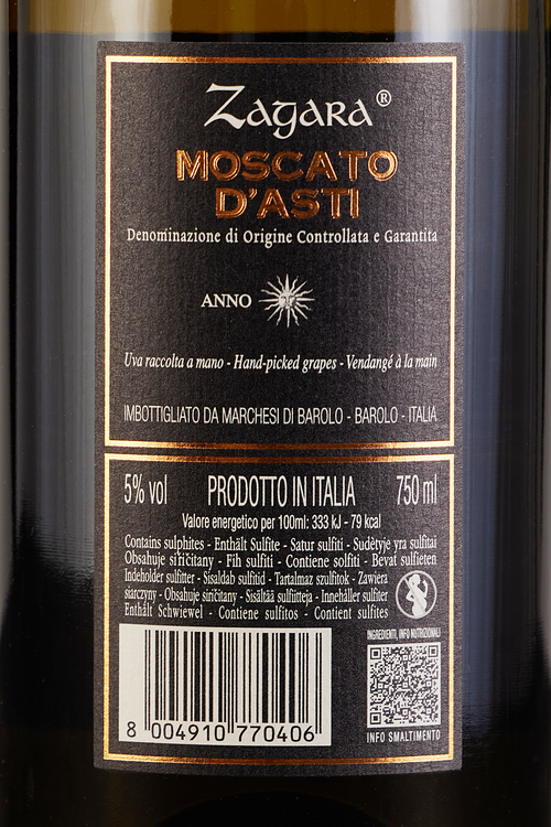 Moscato D'Asti Zagara