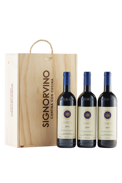 Wine Box Verticale Sassicaia