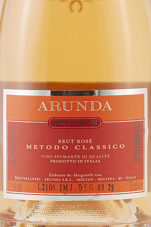 Alto Adige Brut Ros&eacute; Metodo Classico Excellor