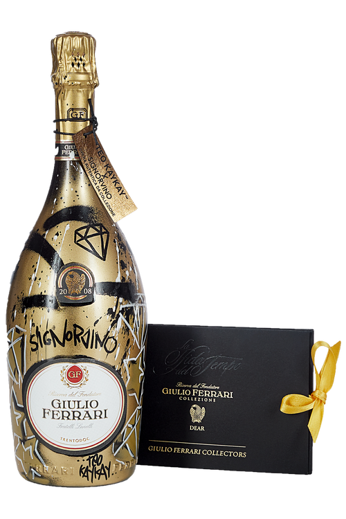 Trento Brut Giulio Ferrari Riserva Del Fondatore Edizione Limitata Gold Teo KayKay
