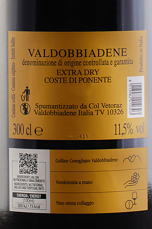 Prosecco Valdobbiadene Superiore Extra Dry