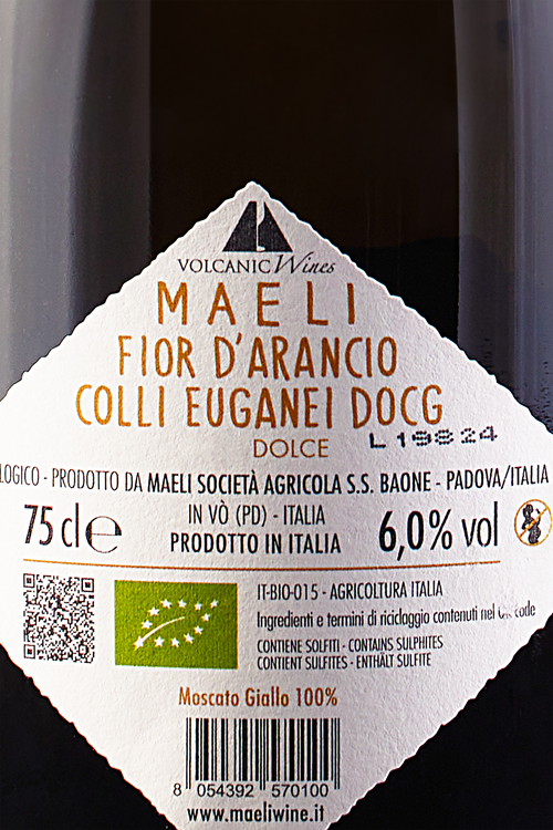 Colli Euganei Fior d'Arancio Moscato Bio