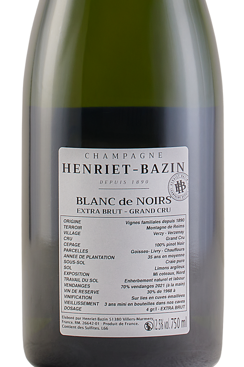 Champagne Grand Cru Extra Brut Blanc De Noirs
