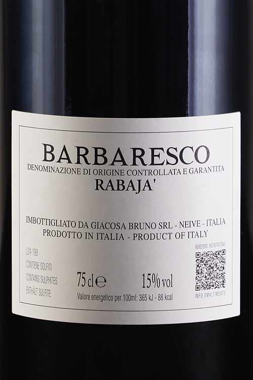 Barbaresco Rabaj&agrave;