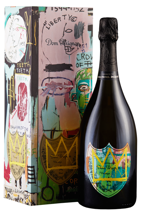 Champagne Brut Vintage Jean-Michael Basquiat 2024 Special Edition Giallo