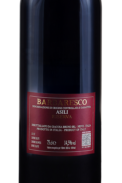 Barbaresco Asili Riserva
