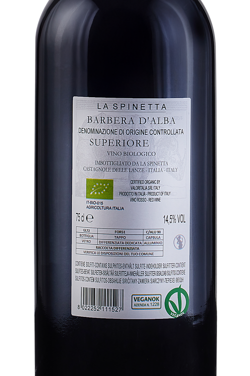 Barbera D'Alba Gallina Bio