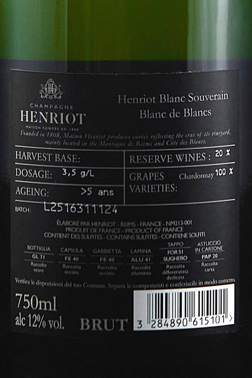 Champagne Brut Souverain