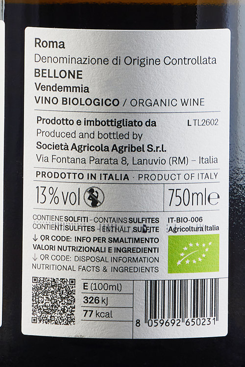 Roma Bianco Vulc Num Bio