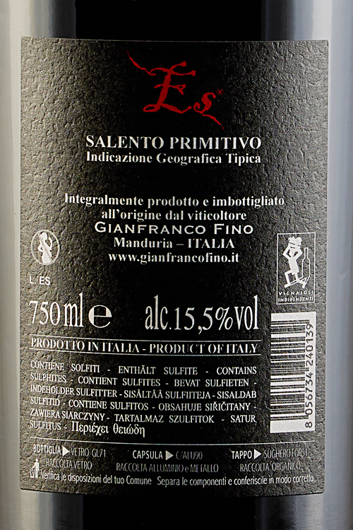 Primitivo Di Manduria Es