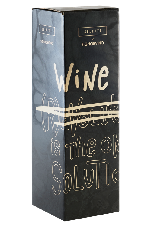 Scatola cartone 1 bottiglia - Seletti x Signorvino