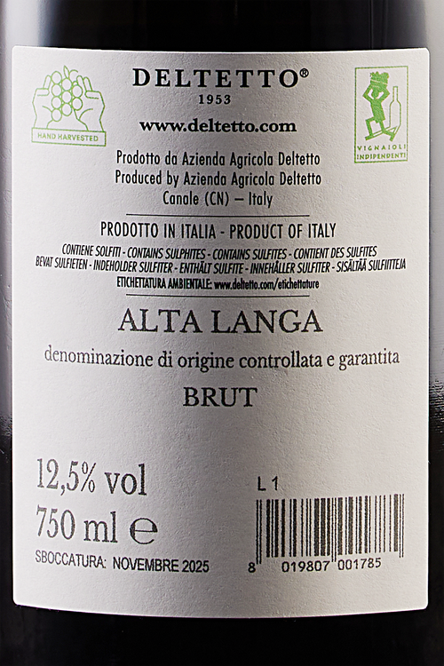 Alta Langa Brut Millesimato PN-CH