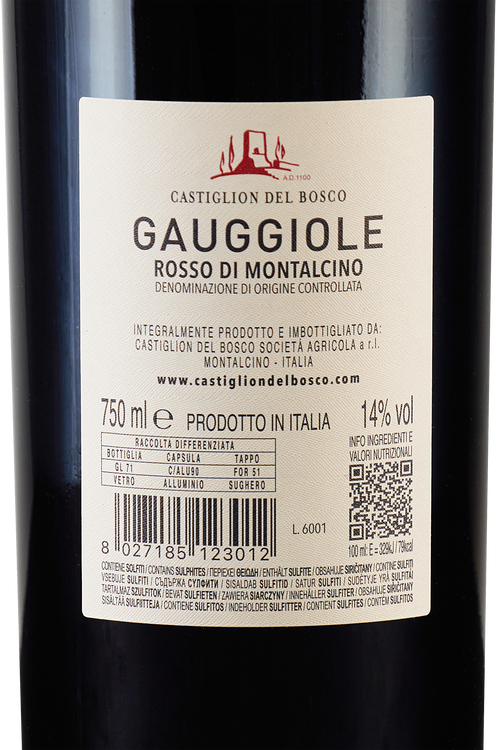 Rosso Di Montalcino Gauggiole