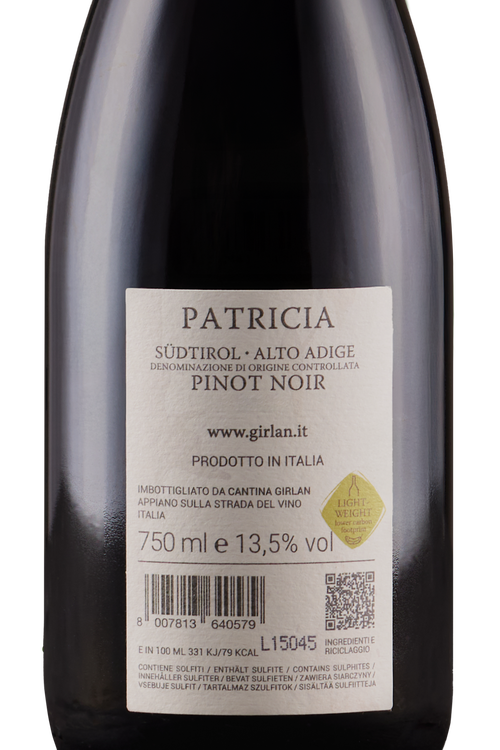 Alto Adige Pinot Nero Patricia