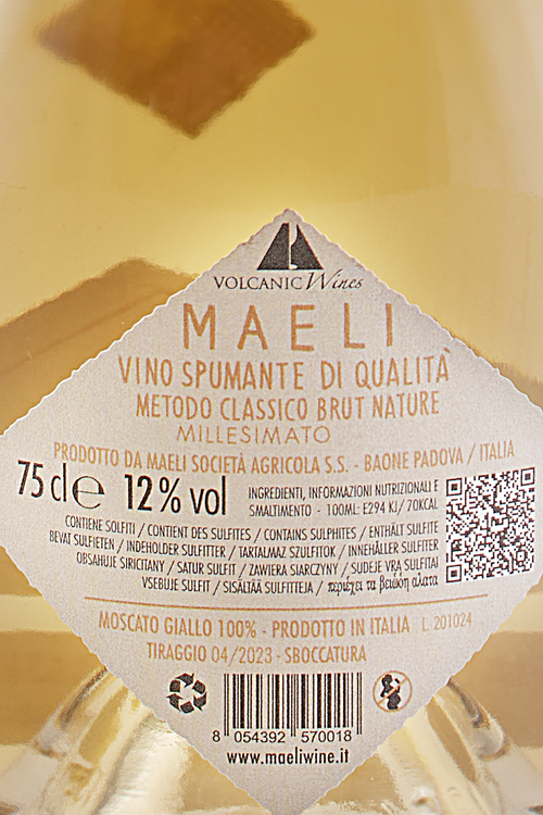 VSQ Moscato Giallo Metodo Classico Dil&agrave;