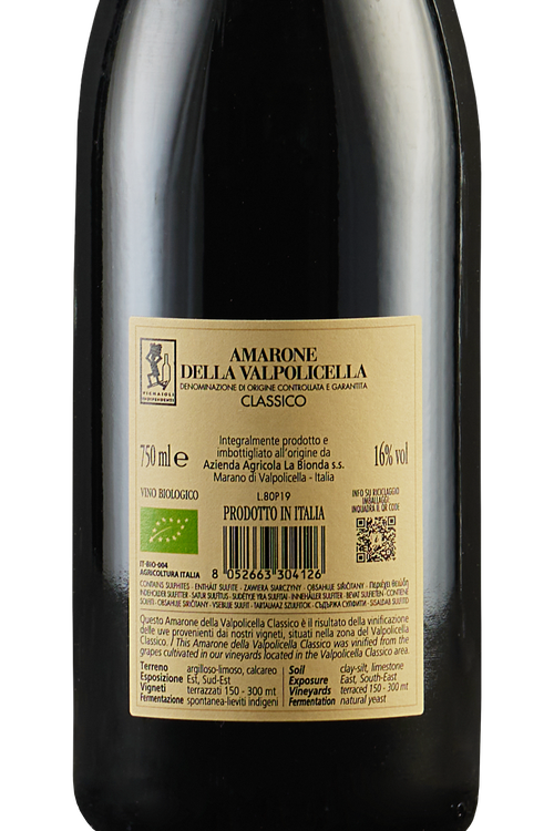 Amarone Della Valpolicella Classico Bio