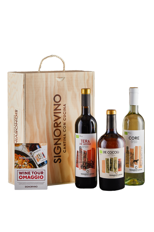 Wine Box Tenimenti Leone Experience bio