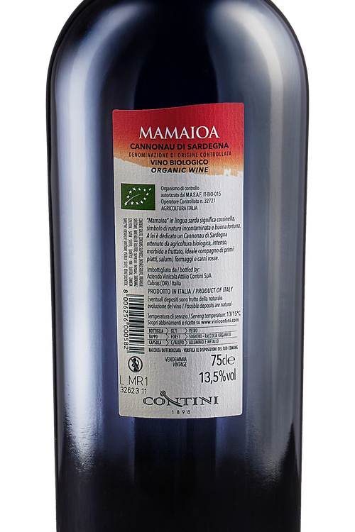 Cannonau di Sardegna Mamaioa bio