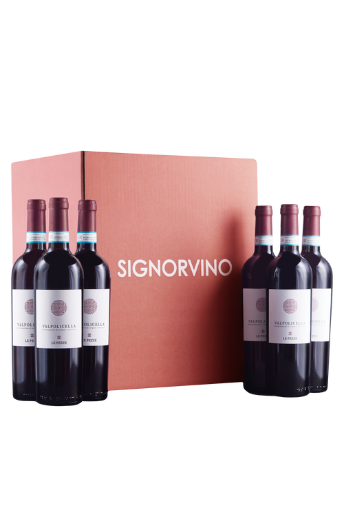 Confezione 6 bottiglie Valpolicella Le Pezze
