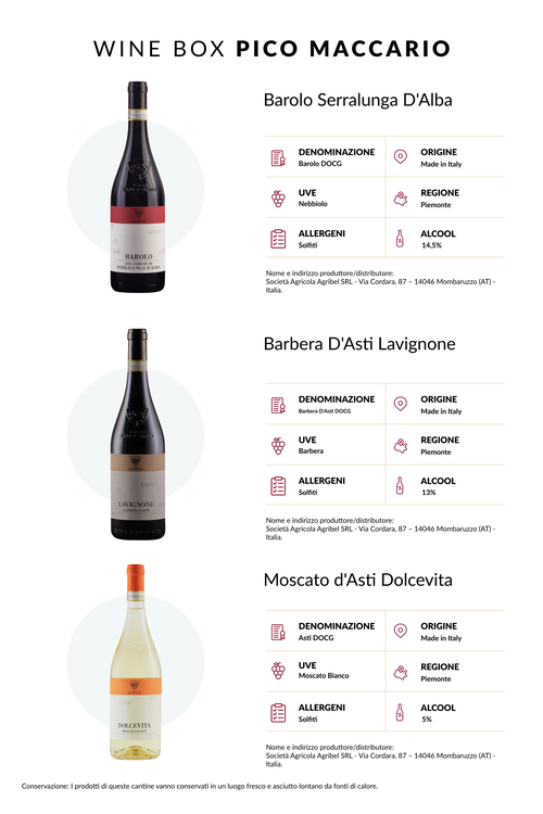Wine Box Pico Maccario