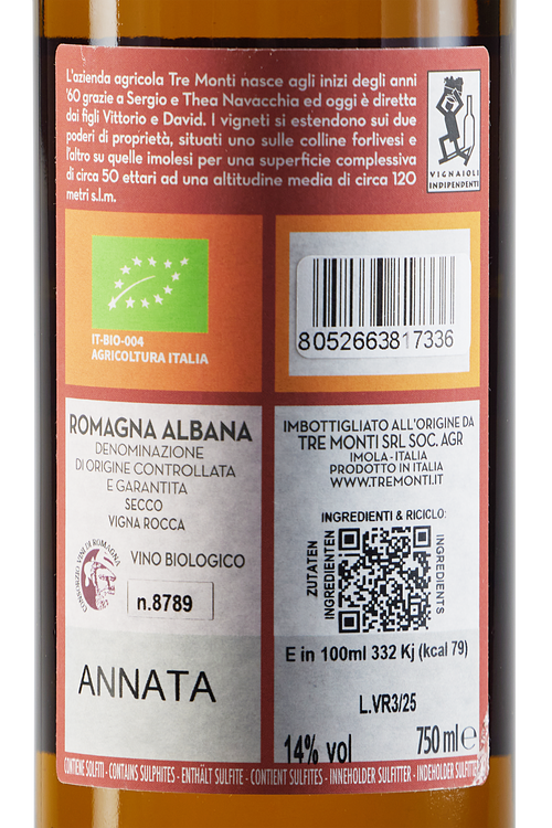 Romagna Albana Secca Vigna Rocca Bio