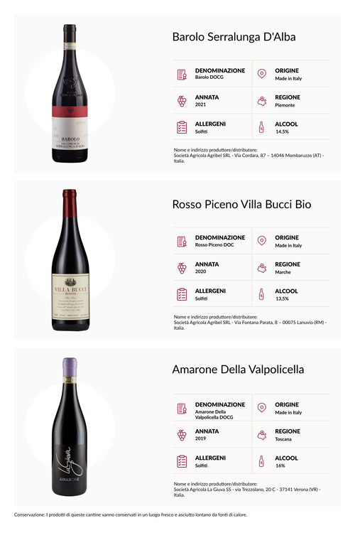 Wine Box Rossi d'Autore