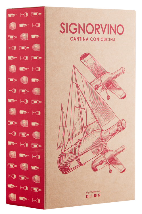 Scatola cartone 3 bottiglie