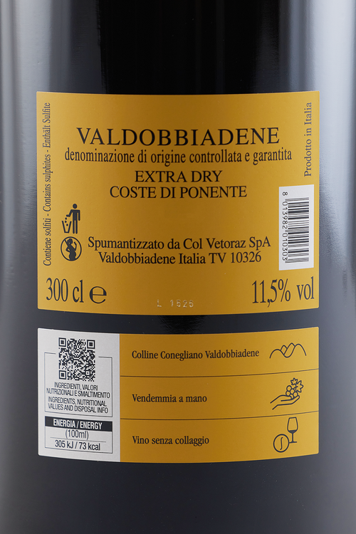 Prosecco Valdobbiadene Superiore Extra Dry