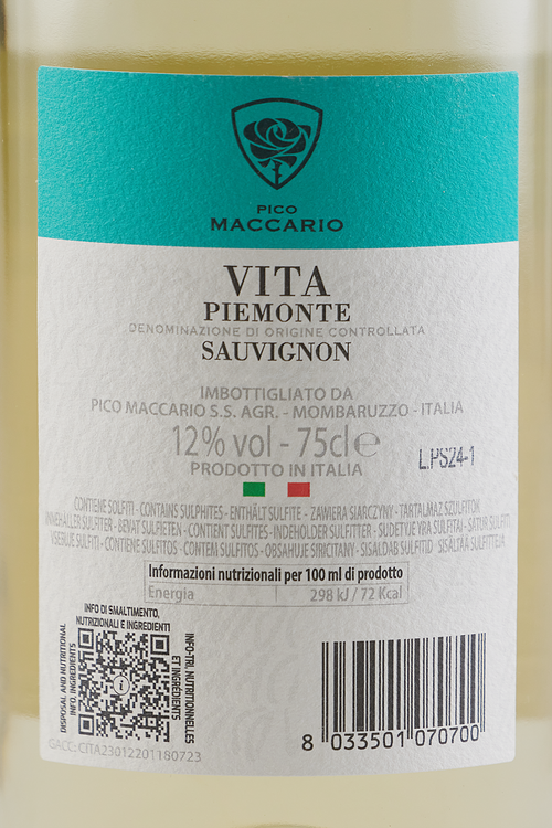 Piemonte Sauvignon Vita