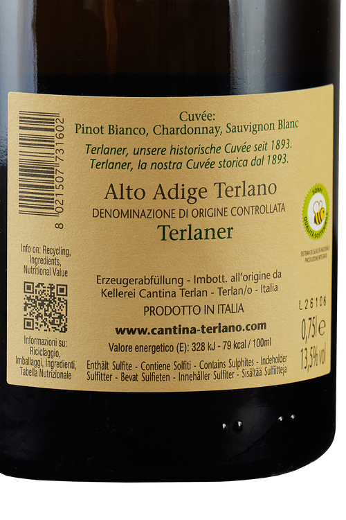 Alto Adige Cuv&eacute;e Terlaner