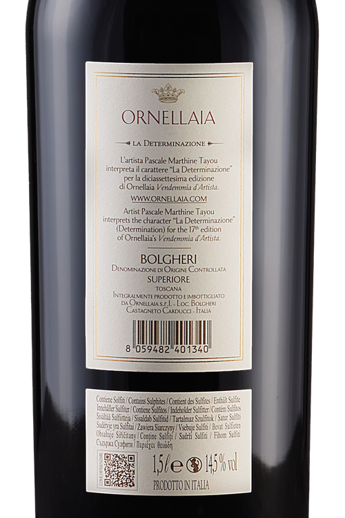 Bolgheri Rosso Superiore Ornellaia