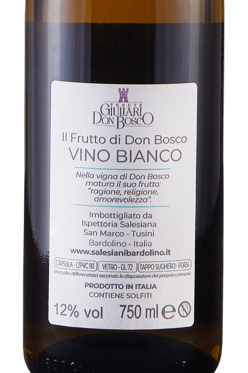 Veneto Bianco Il Frutto Di Don Bosco