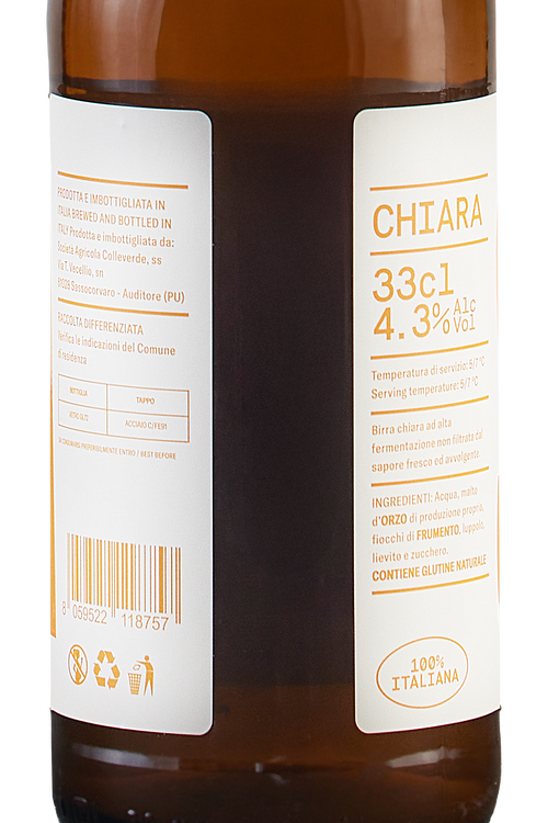 Birra Chiara La Bionda Sandrina