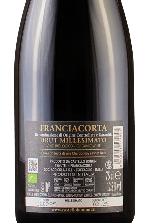 Franciacorta Brut Cruperdu Bio