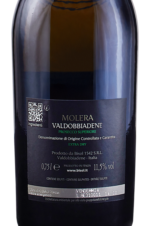 Prosecco Valdobbiadene Superiore Extra Dry Molera