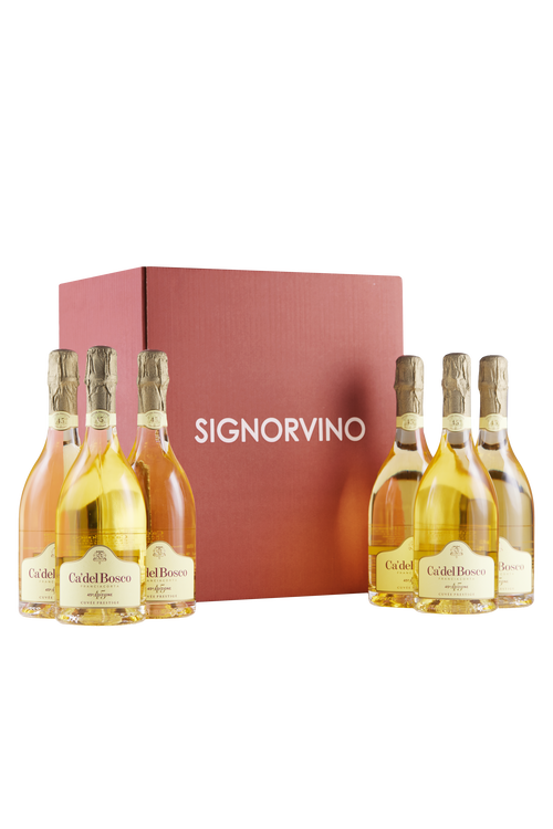 Confezione 6 bottiglie Franciacorta Brut Cuv&eacute;e Prestige Edizione 46