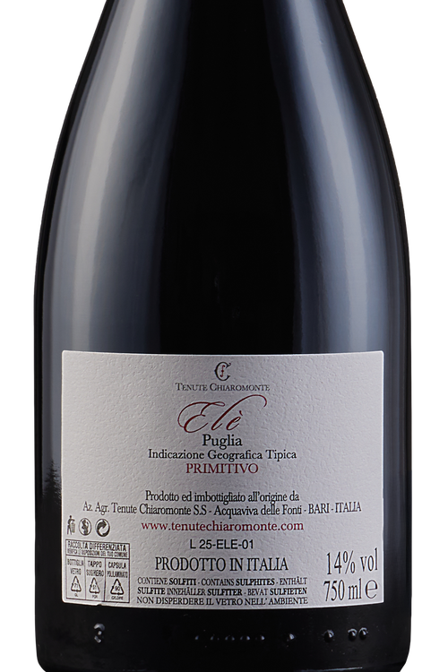 Puglia Primitivo Elè