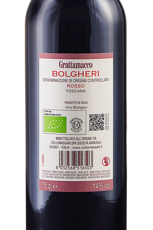 Bolgheri Rosso bio