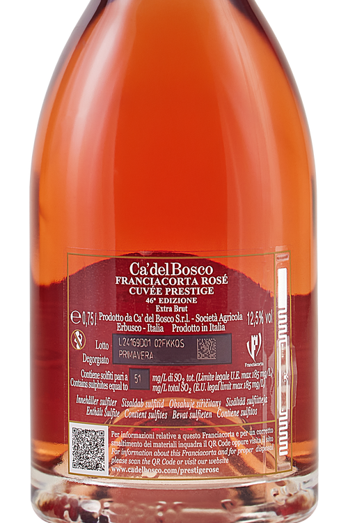 Franciacorta Rosé Cuvée Prestige Edizione 46
