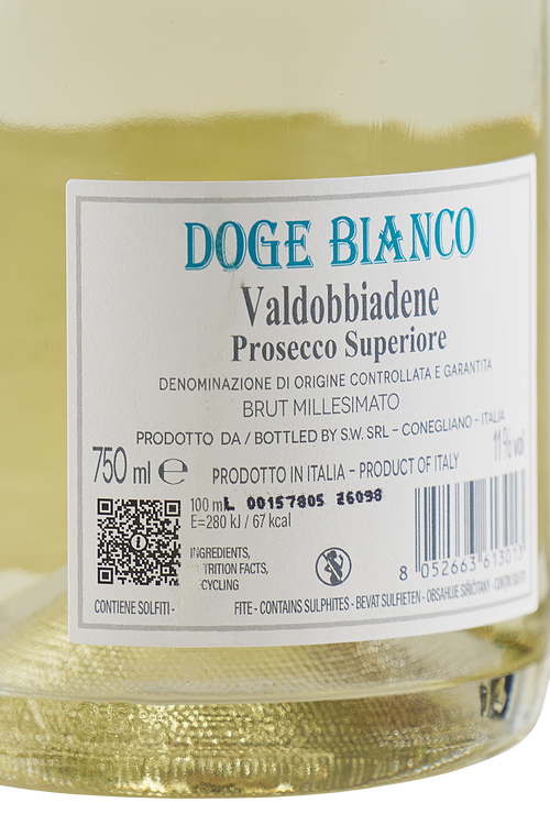 Prosecco Valdobbiadene Superiore Brut Doge Bianco