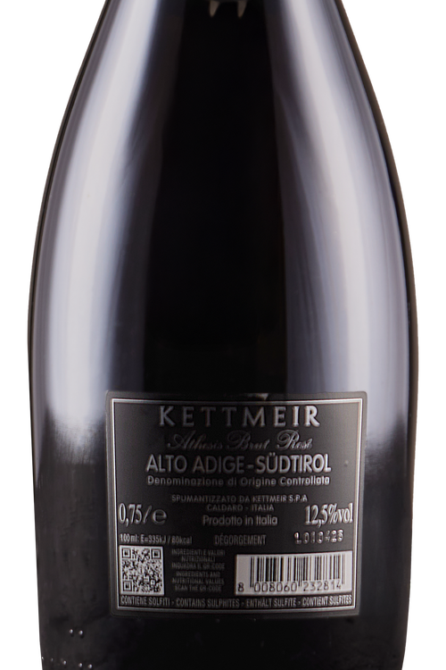 Alto Adige Rosé Brut Athesis Metodo Classico