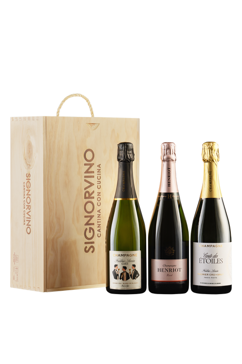 Wine Box Tris di Champagne