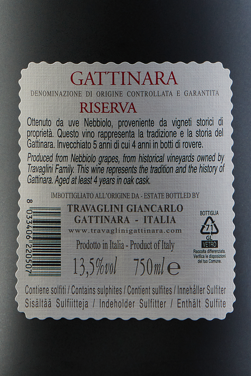 Gattinara Riserva