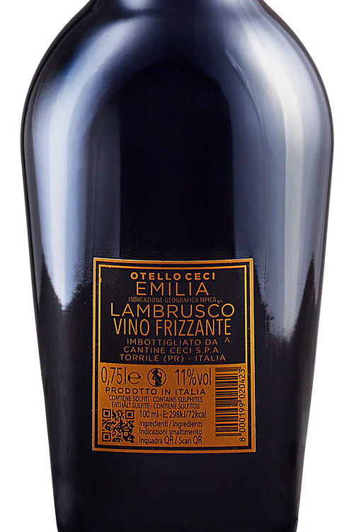 Emilia Lambrusco Frizzante Otello Gold Nero