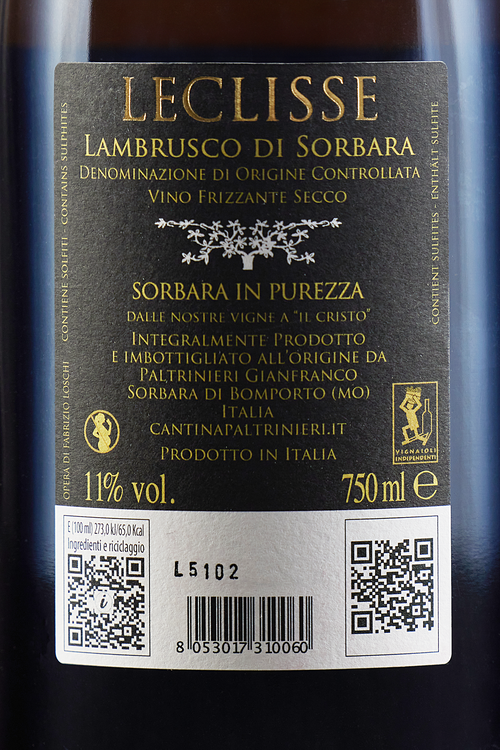 Lambrusco Di Sorbara Leclisse