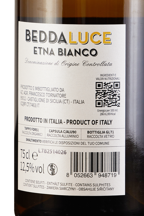 Etna Bianco Beddaluce