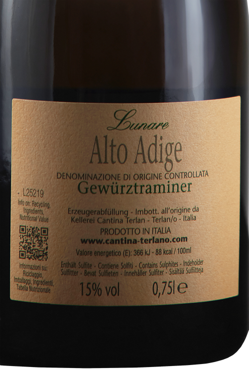 Alto Adige Gew&uuml;rztraminer Lunare
